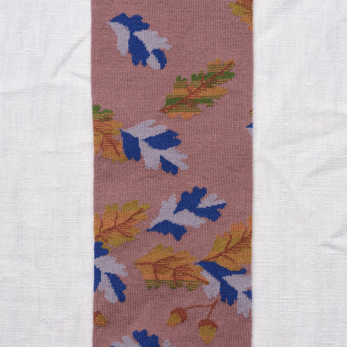 MI-BAS BONNE MAISON - 100% cotton CHENE RAISIN