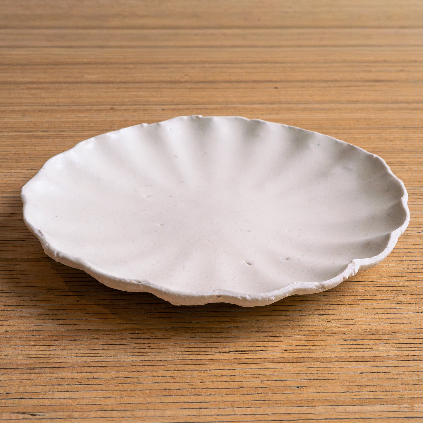 Petite assiette festonnée