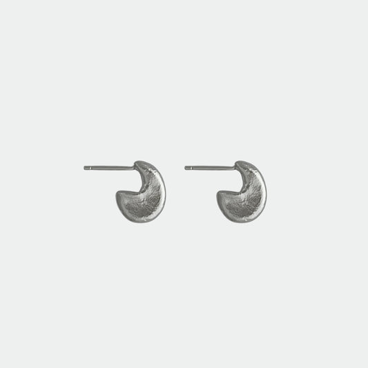 Oval Studs Silver Sterling Silver