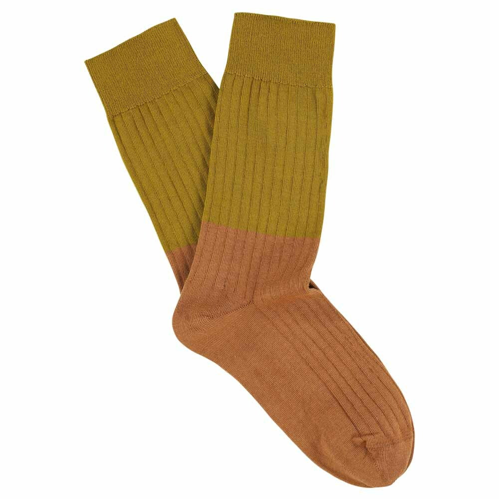 Colour Block - ESCUYER Mustard / Bronze