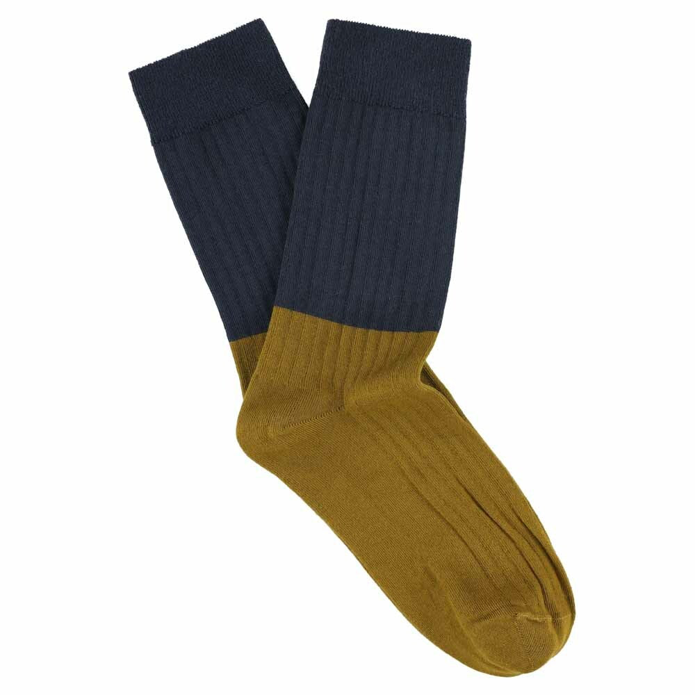 Colour Block - ESCUYER Navy / Cumin