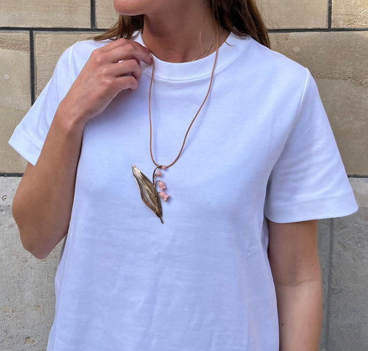 LILLY OF THE VALLEY PINK - COLLIER RENARD BIJOUX PINK