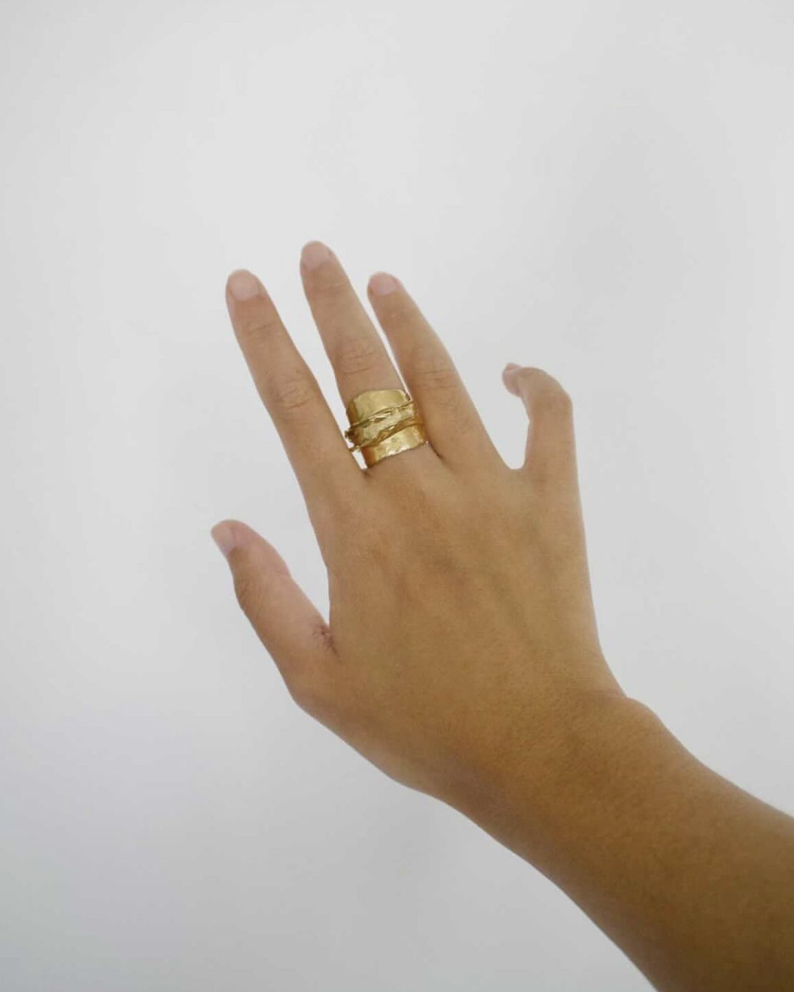 Bague "STRIAE" - ABOAB GOLD VERMEIL
