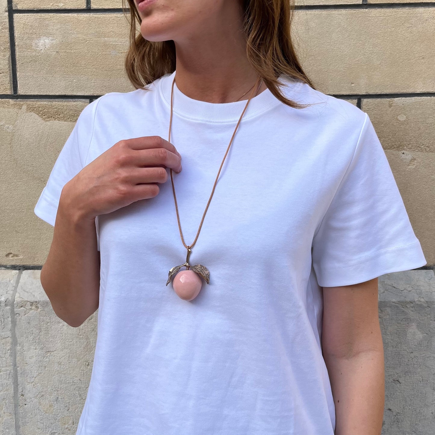 APPLE PINK - COLLIER RENARD BIJOU PINK