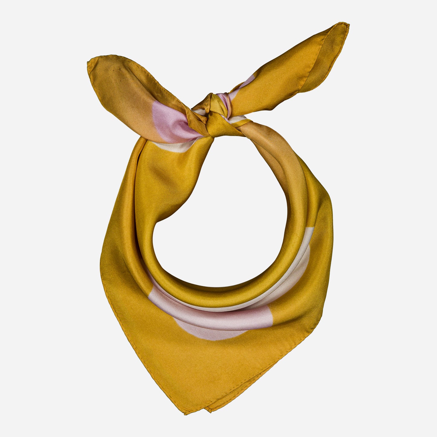 LOVE - Silk Bandana ANIS 223 & LILAC 37