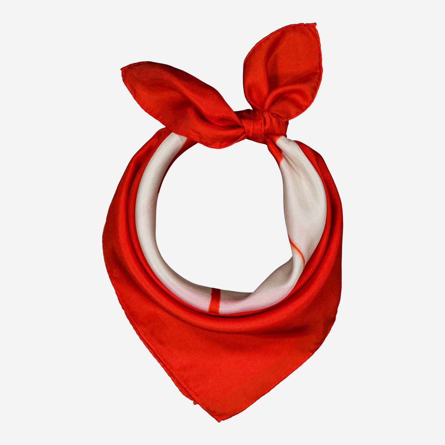 MARGUERITE - Silk Bandana PINK 216 & CORAL 131