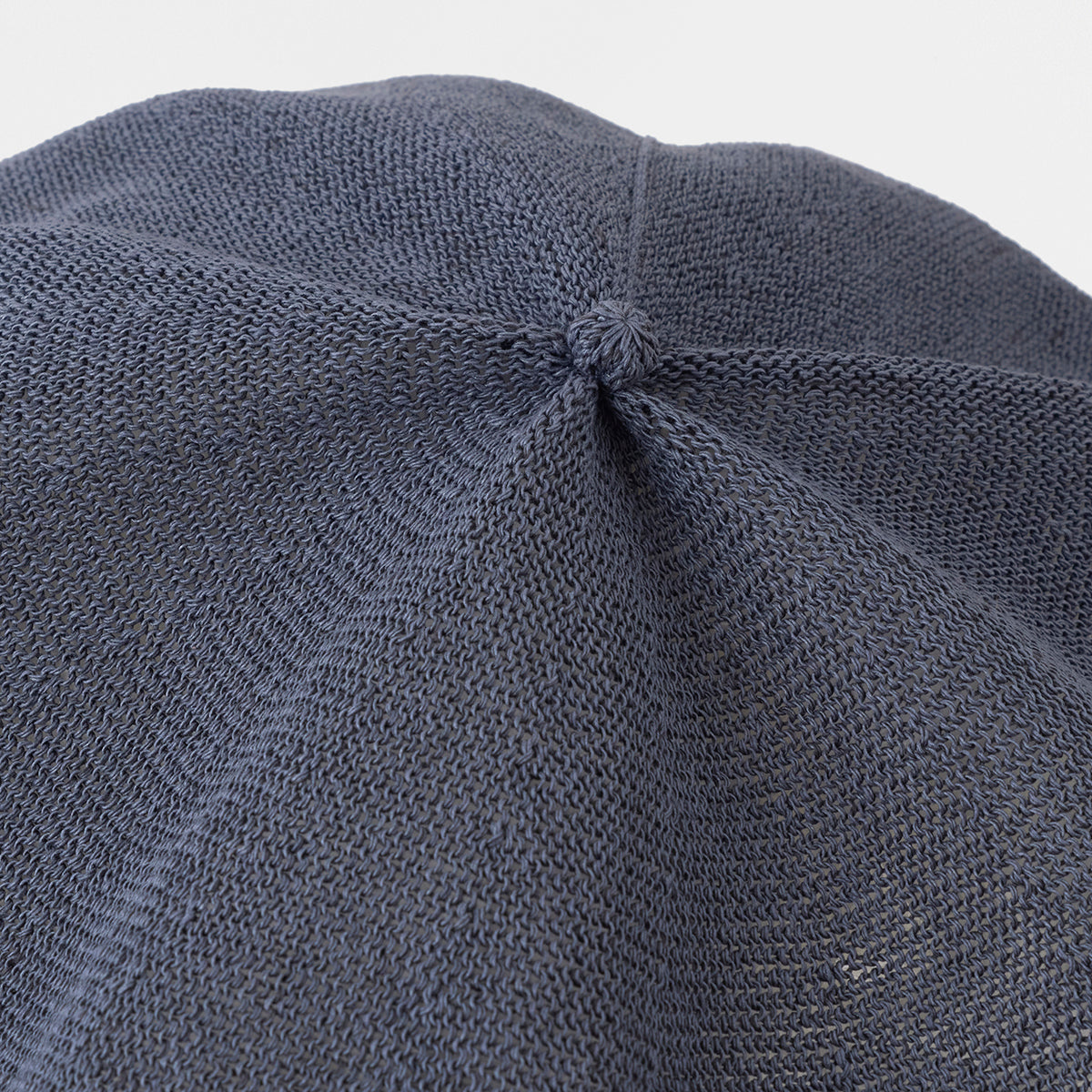 BERET TOP GATHER BIG - Mature ha. silk Grey