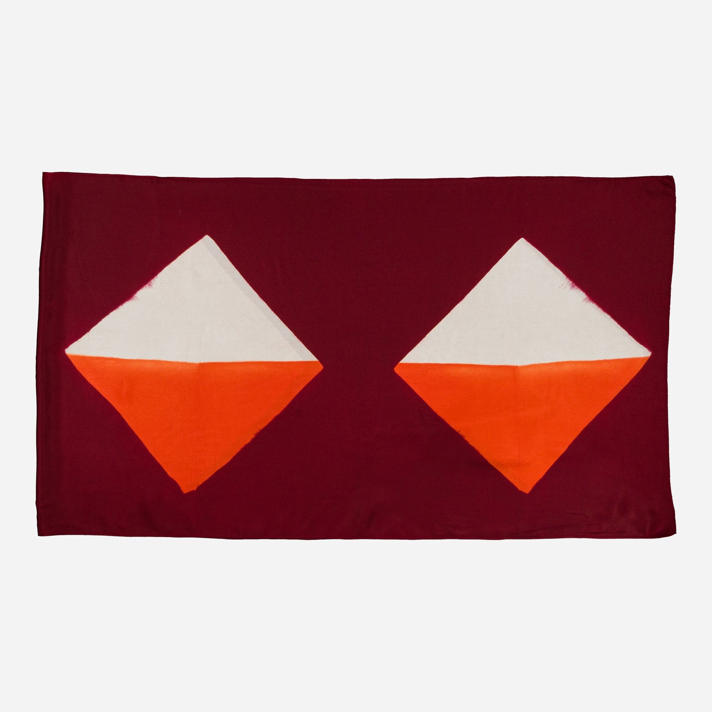 Origami - Silk Stole KYOTO RED 27 & CORAL 131