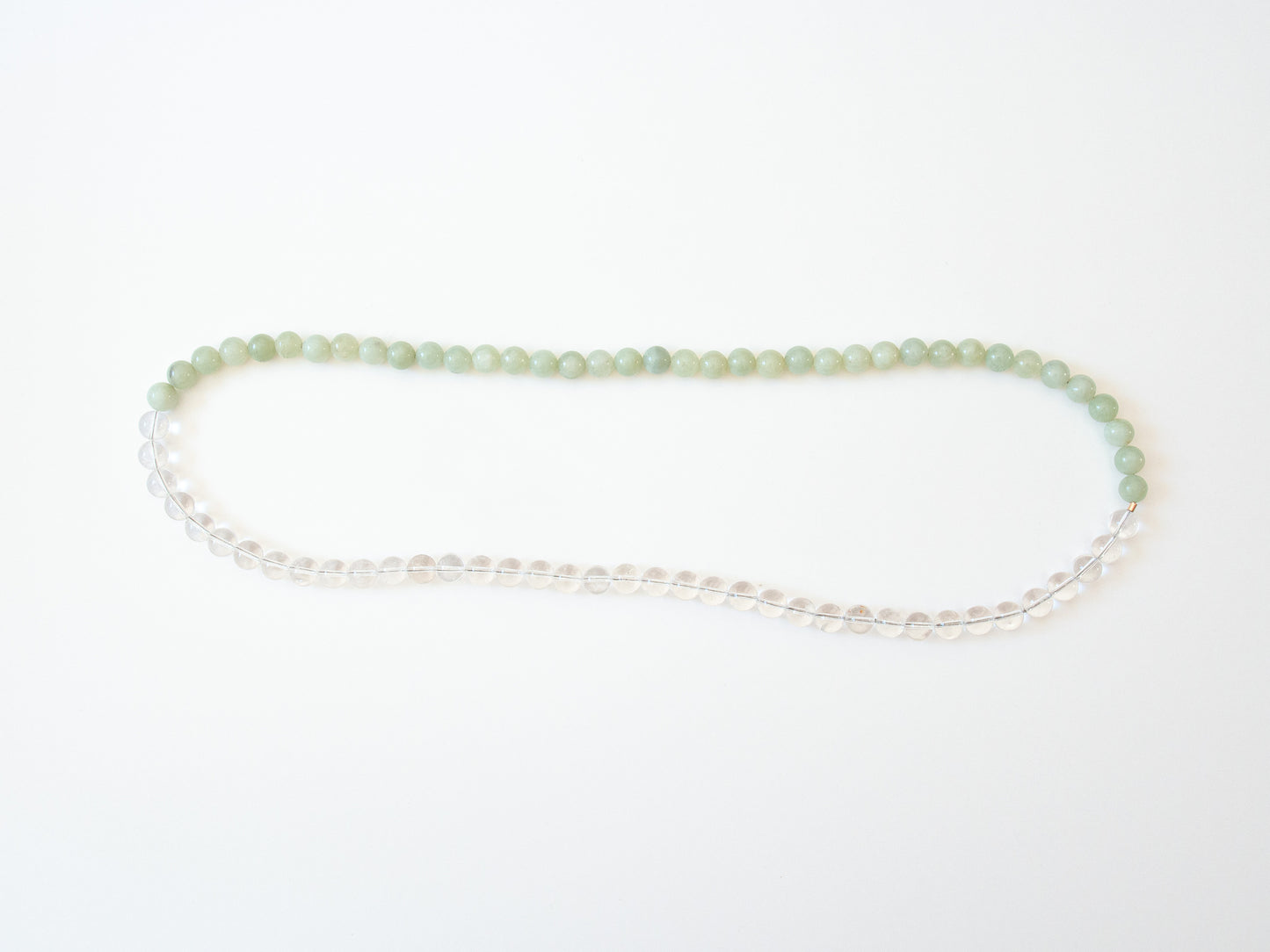 BICOLORE - Collier de perles Jade