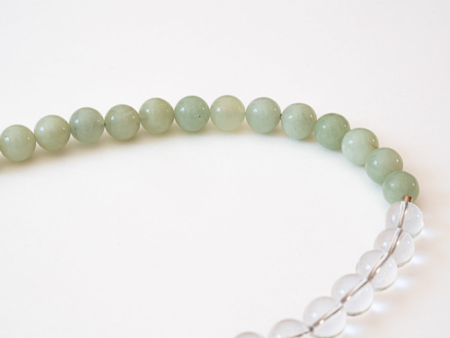 BICOLORE - Collier de perles Jade