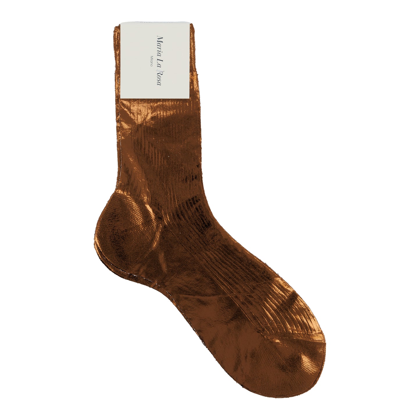 Chaussette en soie métallisée - Maria la Rosa