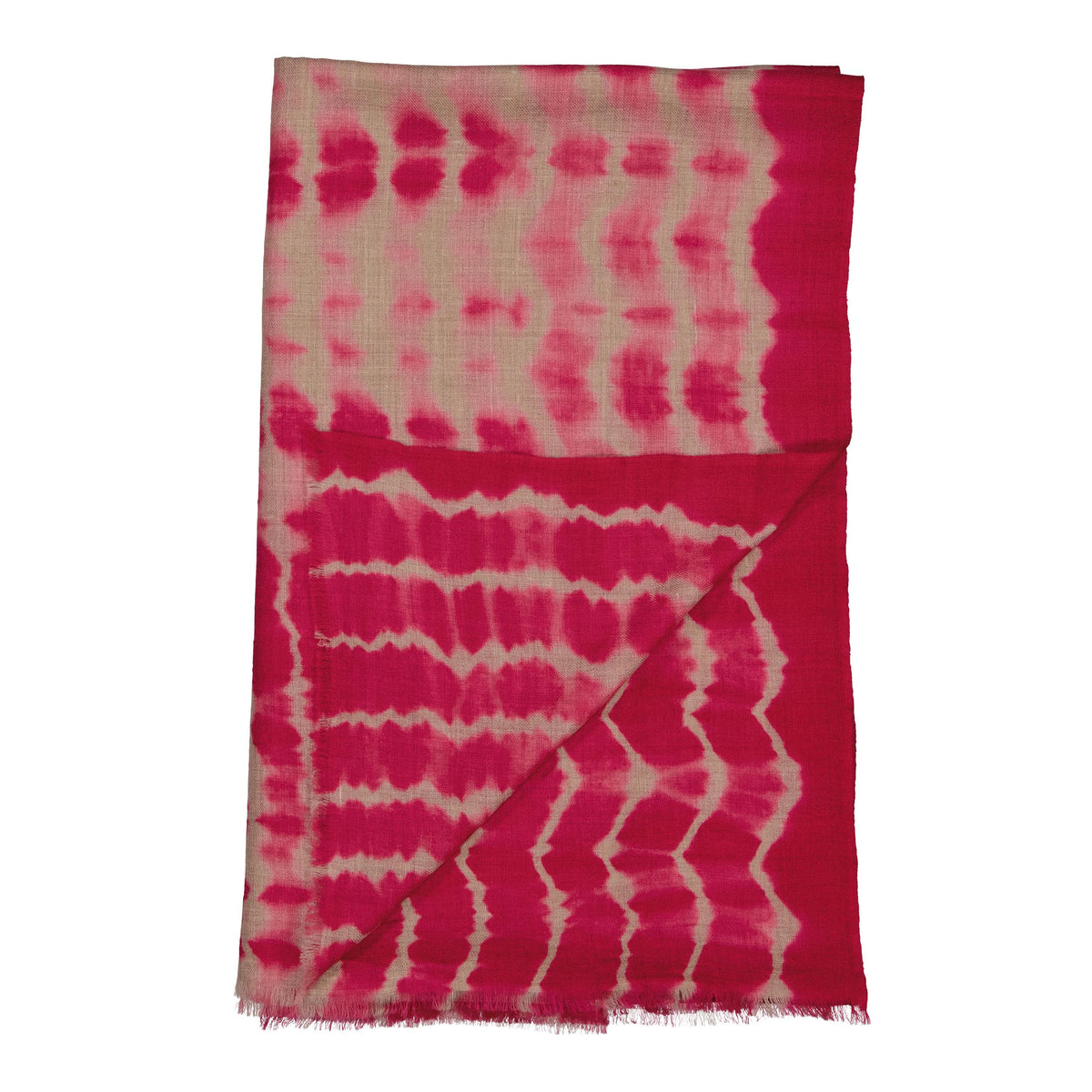 RIVE - shibori cashmere shawl