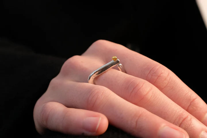 GOLD CUBE CORNERS RING MIX - ABOAB