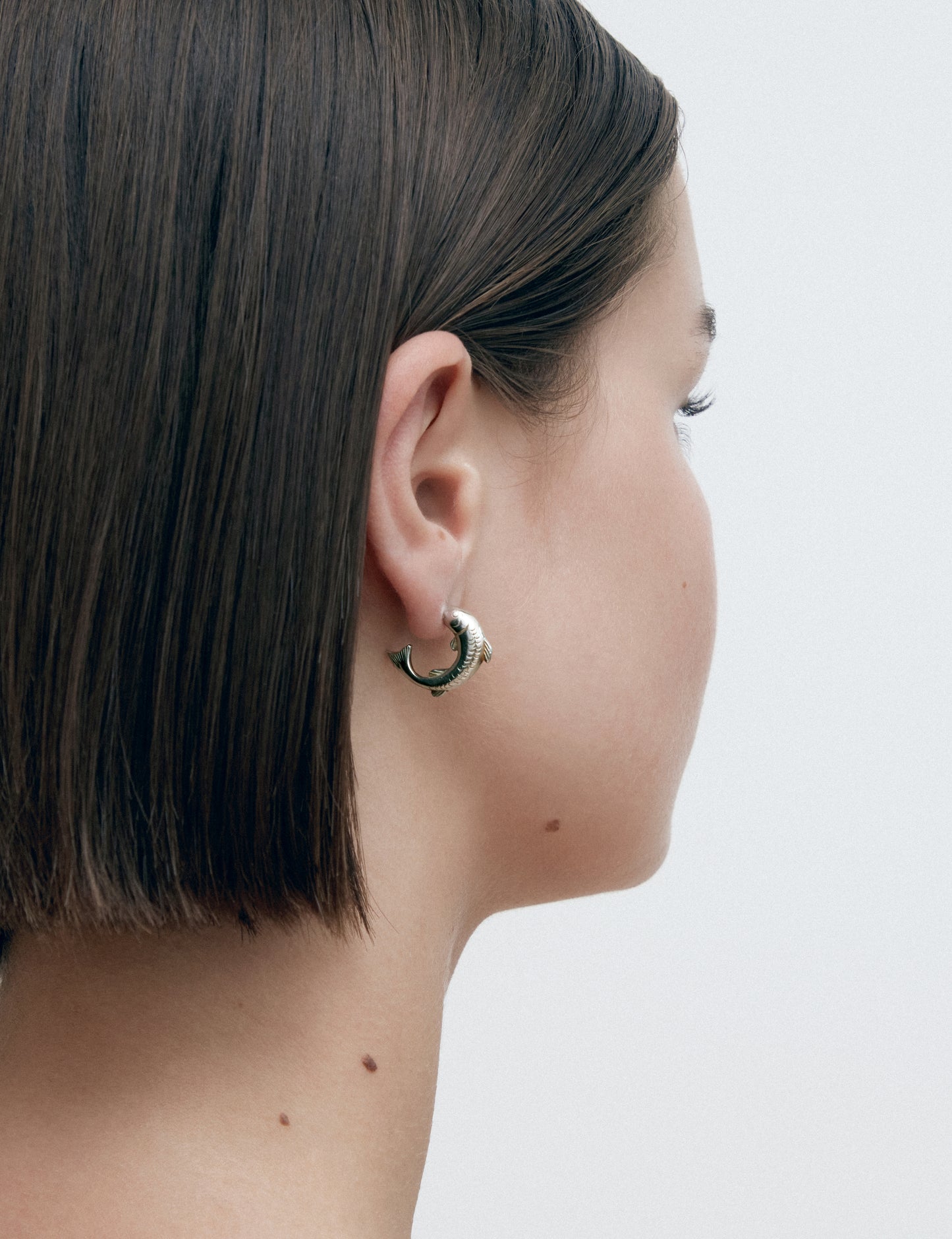 DAUPHIN Earrings silver - ELISABETH SCHOTTE SILVER