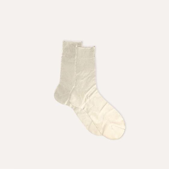 Chaussette en soie métallisée - Maria la Rosa