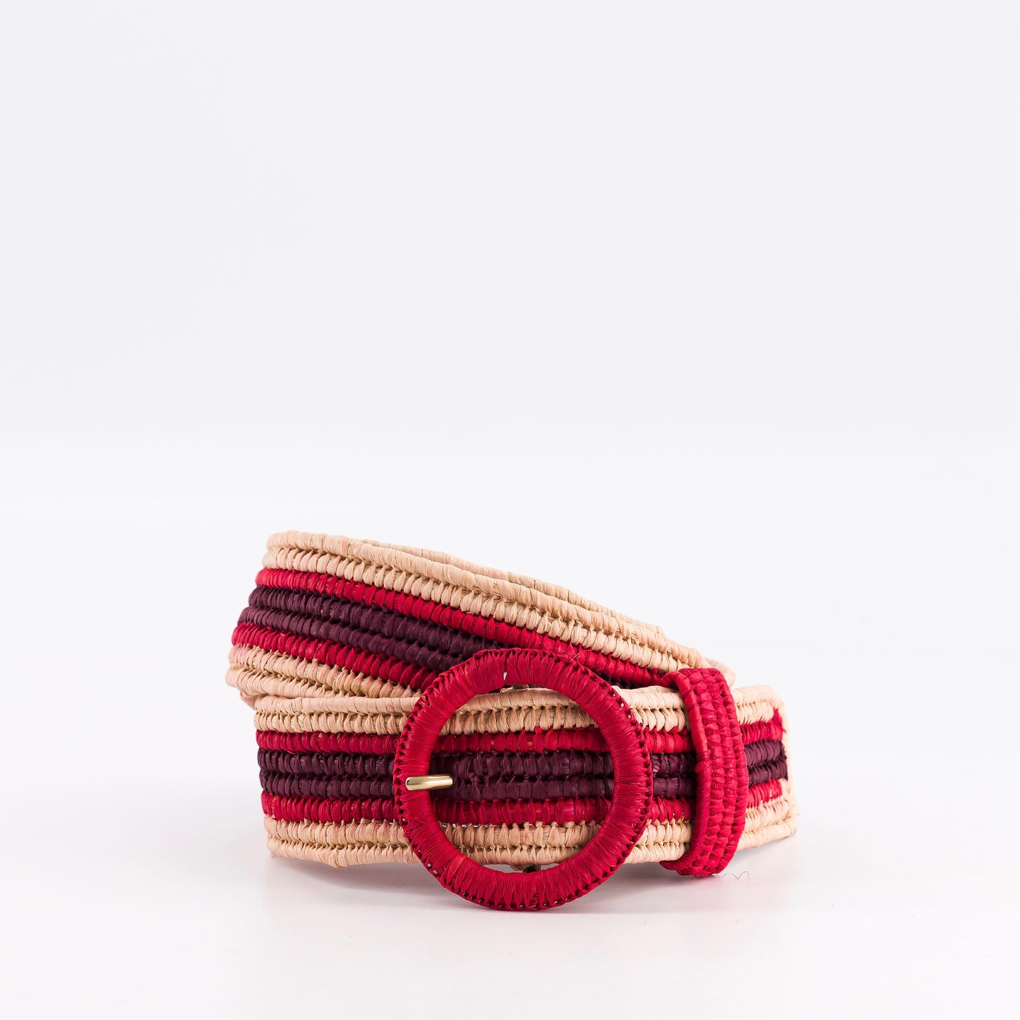 CADENCE - Raphia belt