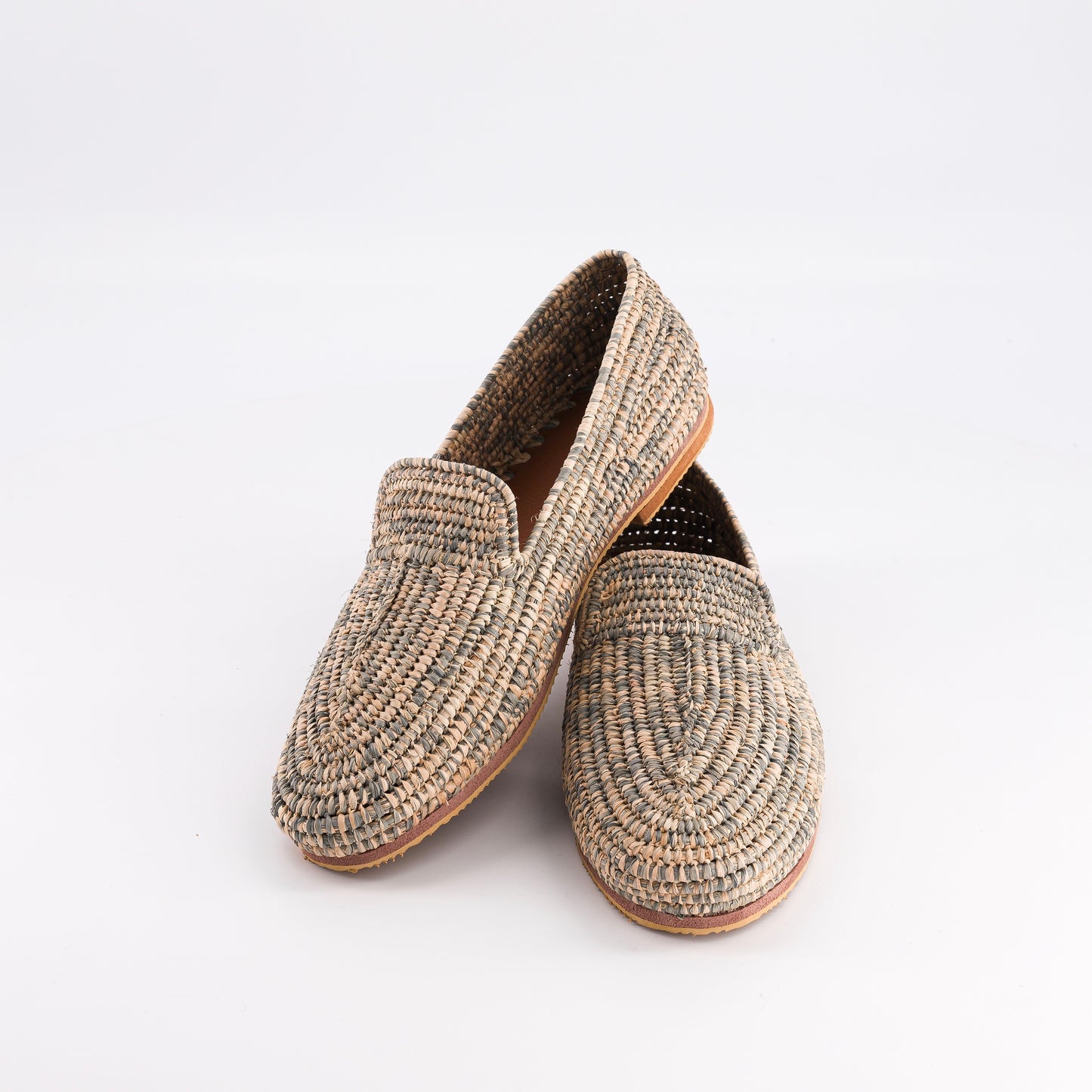 MOCASSINS EN RAPHIA