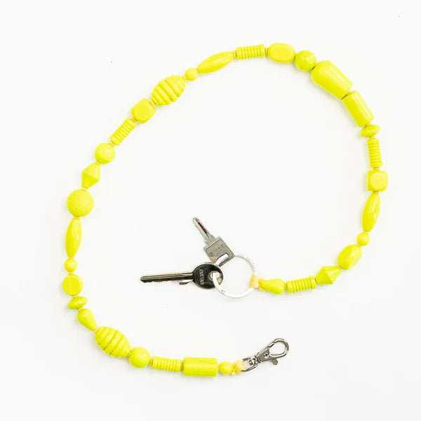 PORTE CLÉS À PERLES MIXTES - Ina Seifart