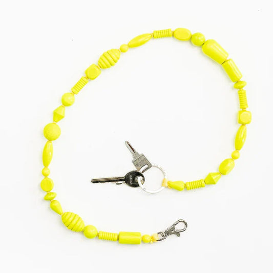 PORTE CLÉS À PERLES MIXTES - Ina Seifart