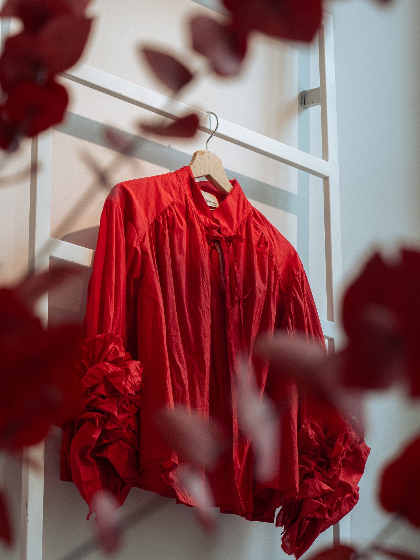 Chemise manches Fleurs - TAKEBAYASHI MUSEUM ROUGE