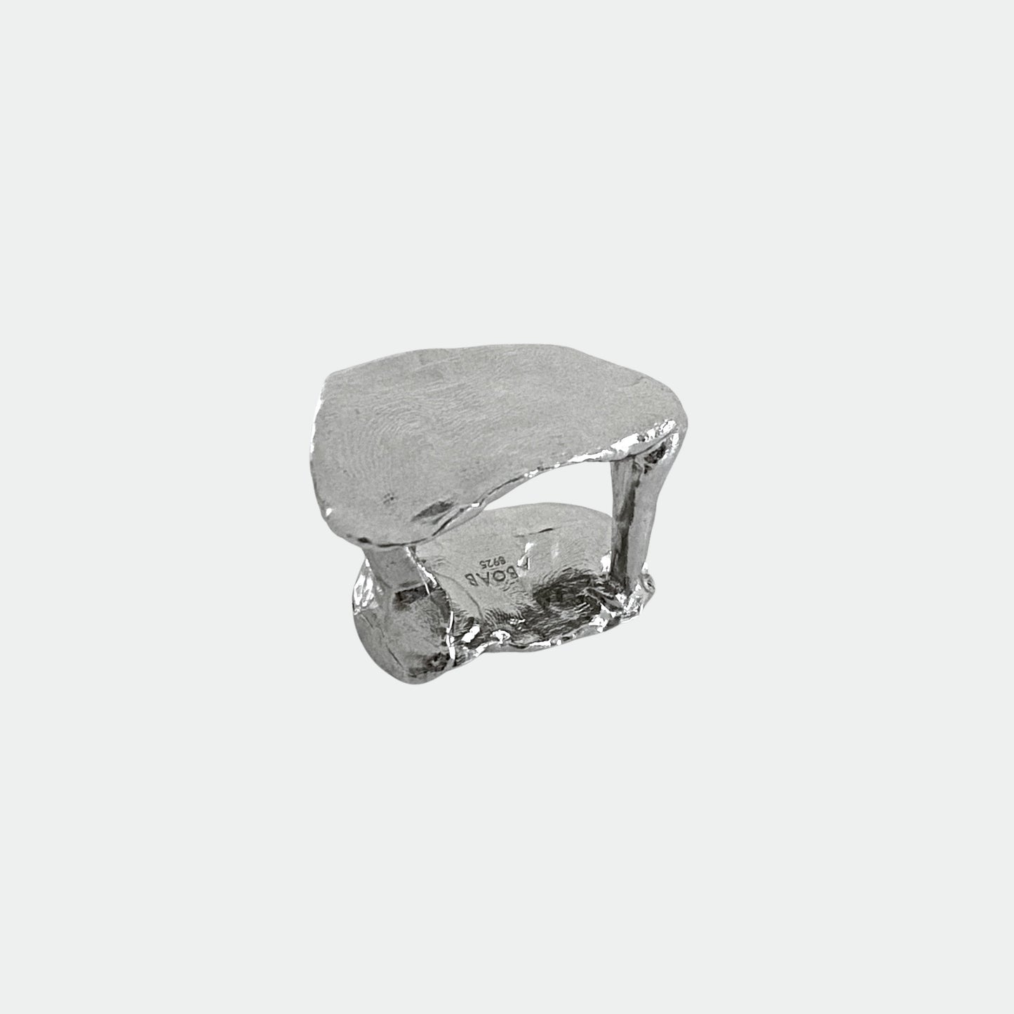 Bague "STOOL" - ABOAB STERLING SILVER