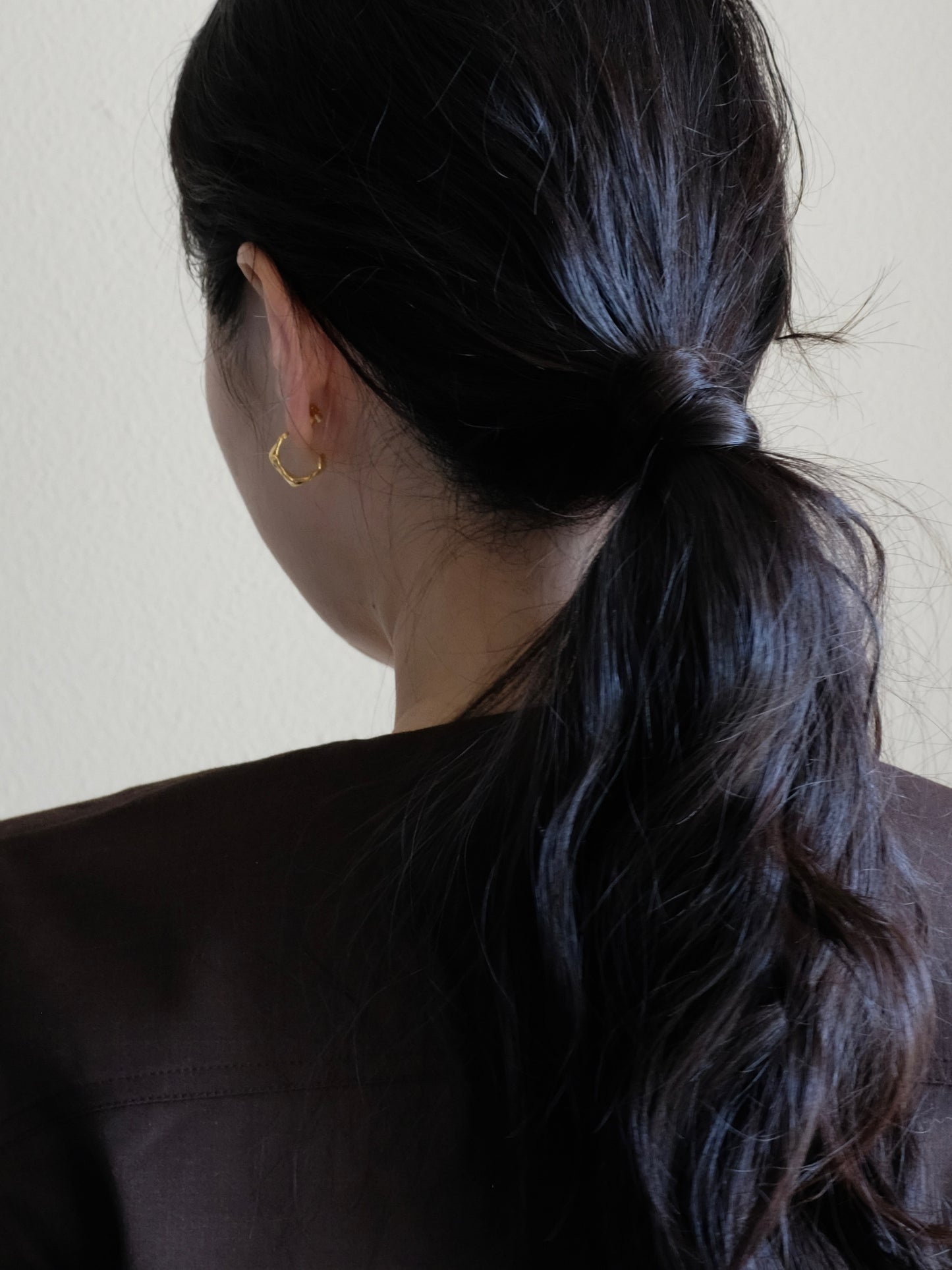 Boucle d'oreille "VOID MINI" - ABOAB GOLD VERMEIL