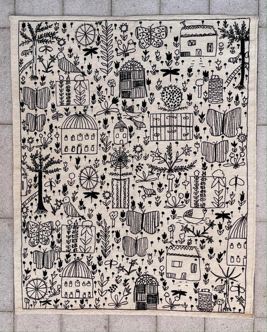 KILIM BRODÉ
