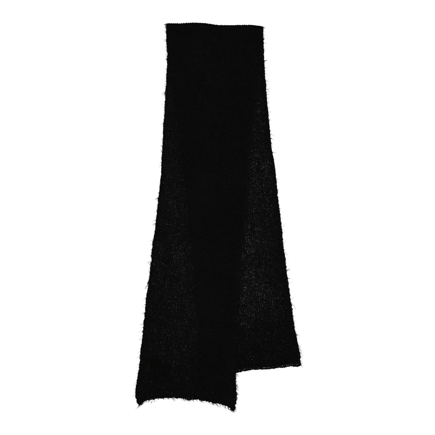 BLISS - RIBBED SCARF BLACK