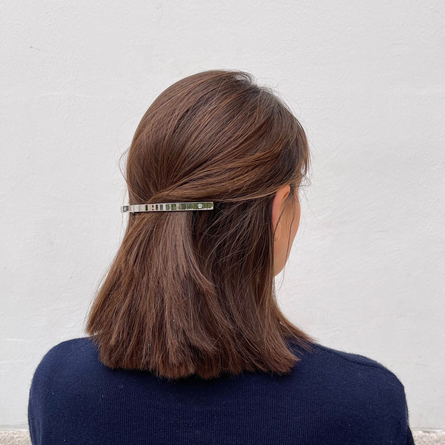 BARRETTES HORIZONTAL 021 SILVER