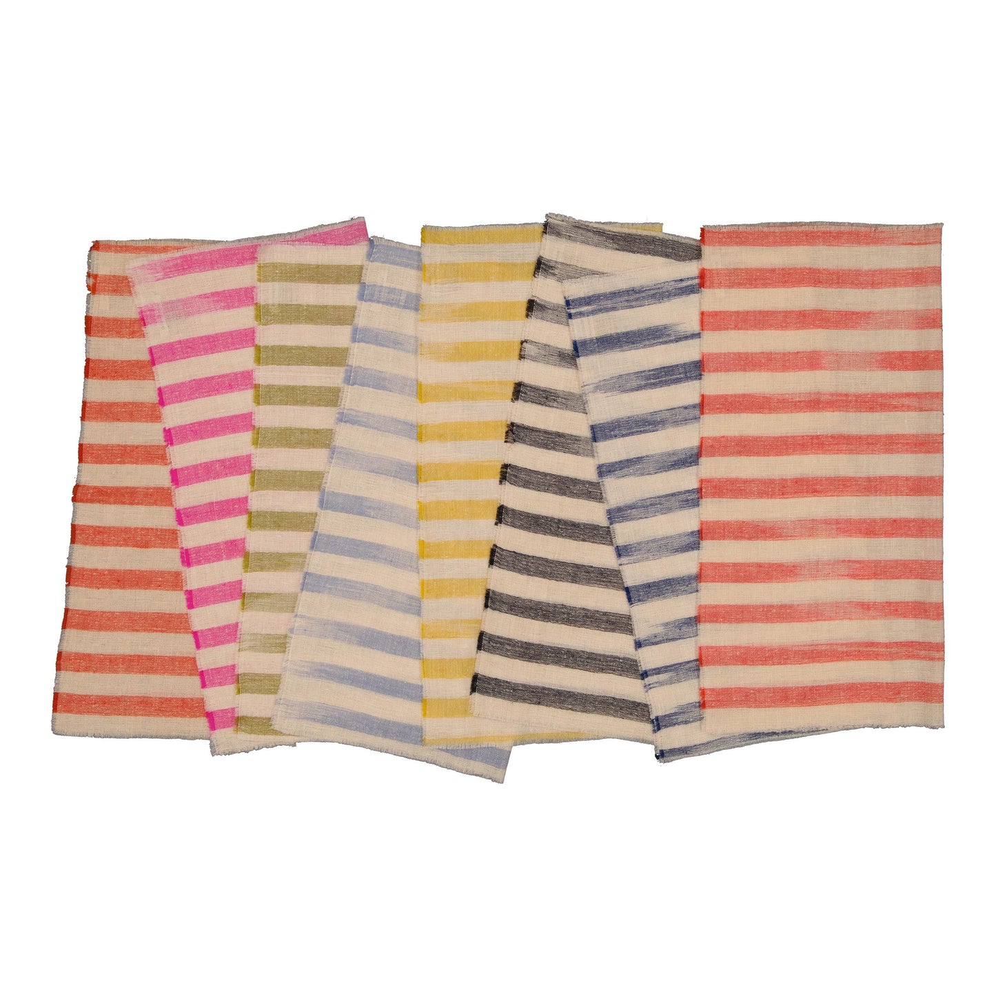 HORIZON - cashmere bandana CUMULUS BLUE 90-D