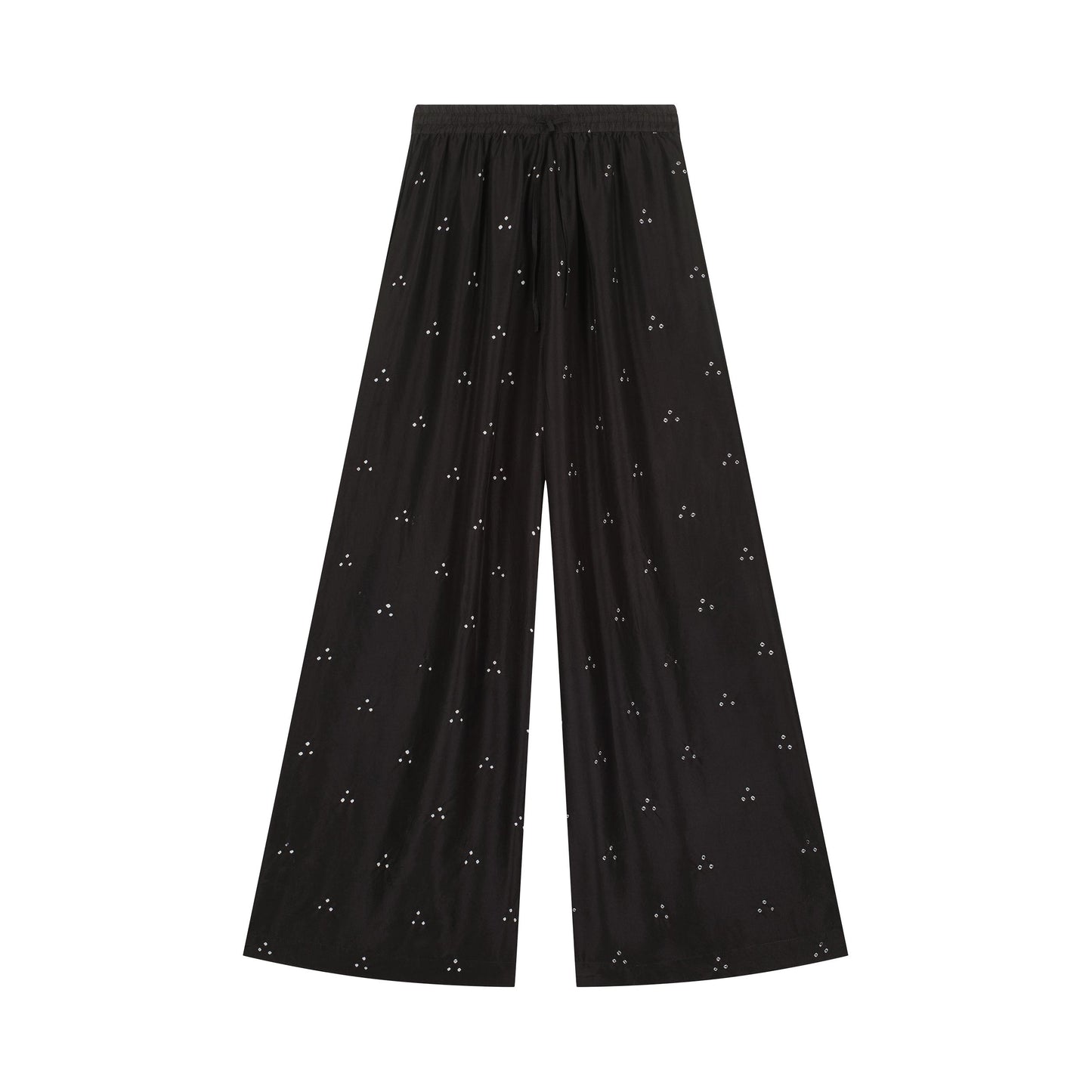 CELESTE - Pantalon en soie