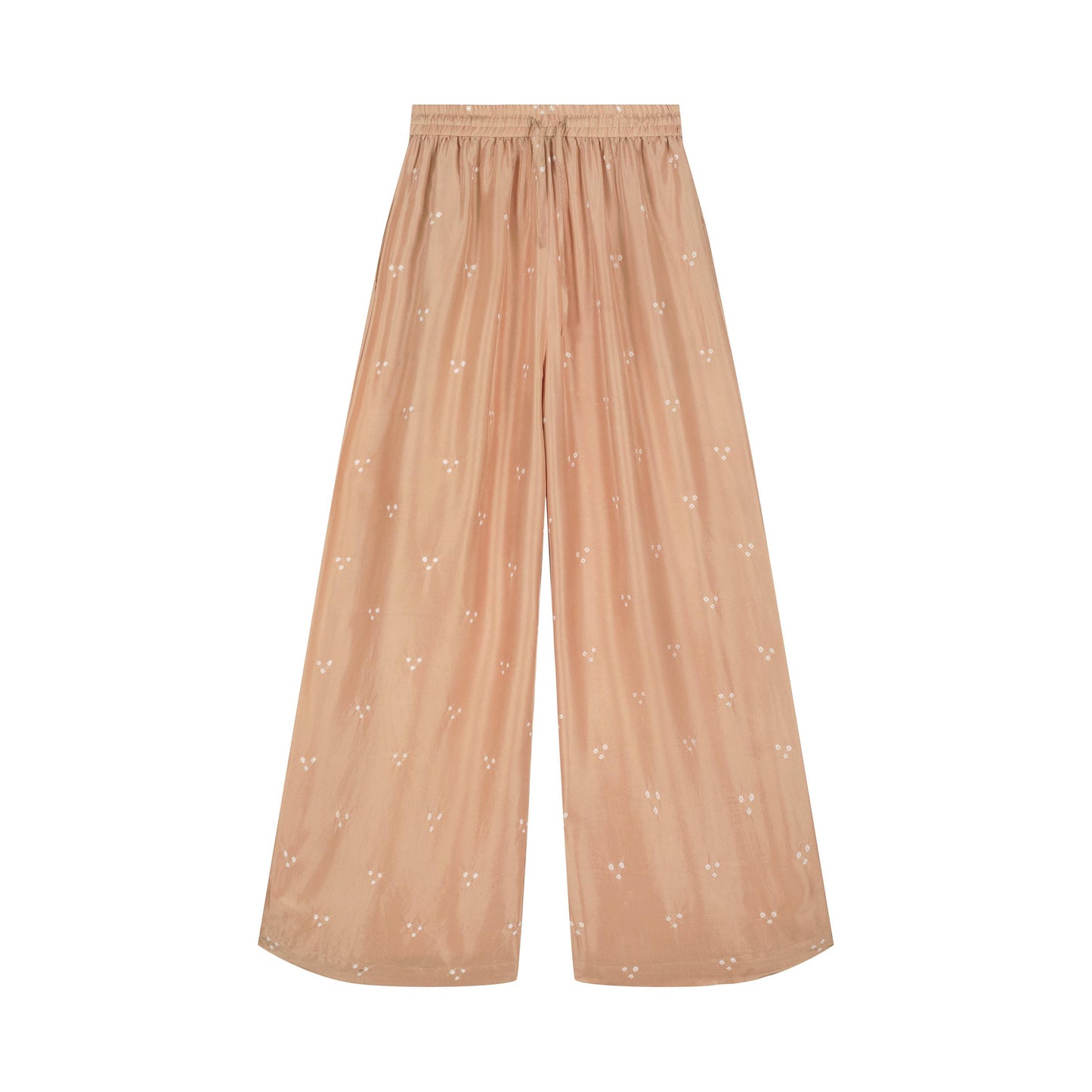 CELESTE - Pantalon en soie