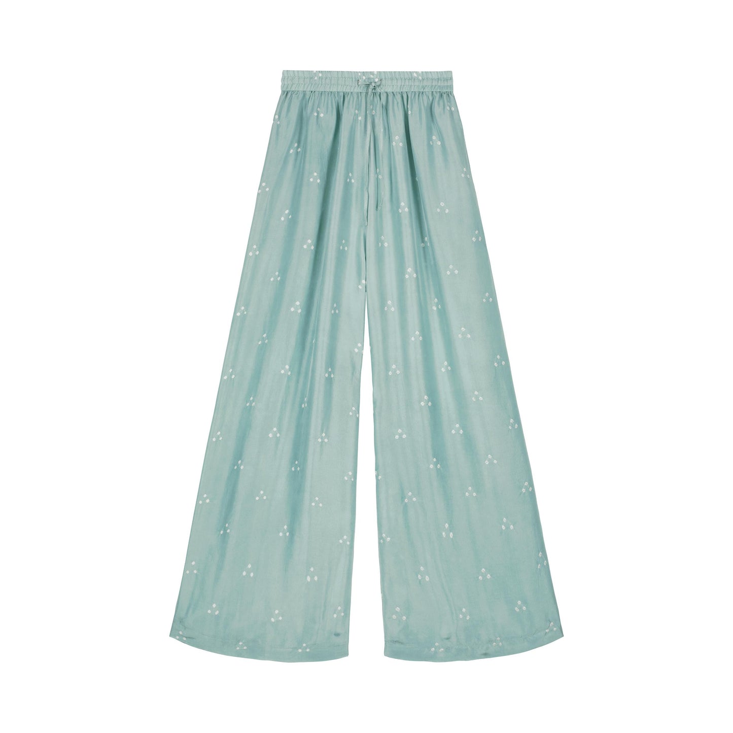 CELESTE - Pantalon en soie