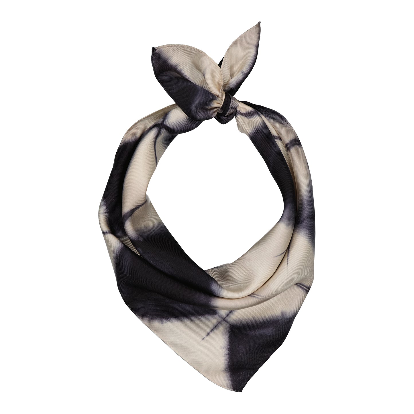 SIGNAL - TWILL BANDANA GRIS & NOIR