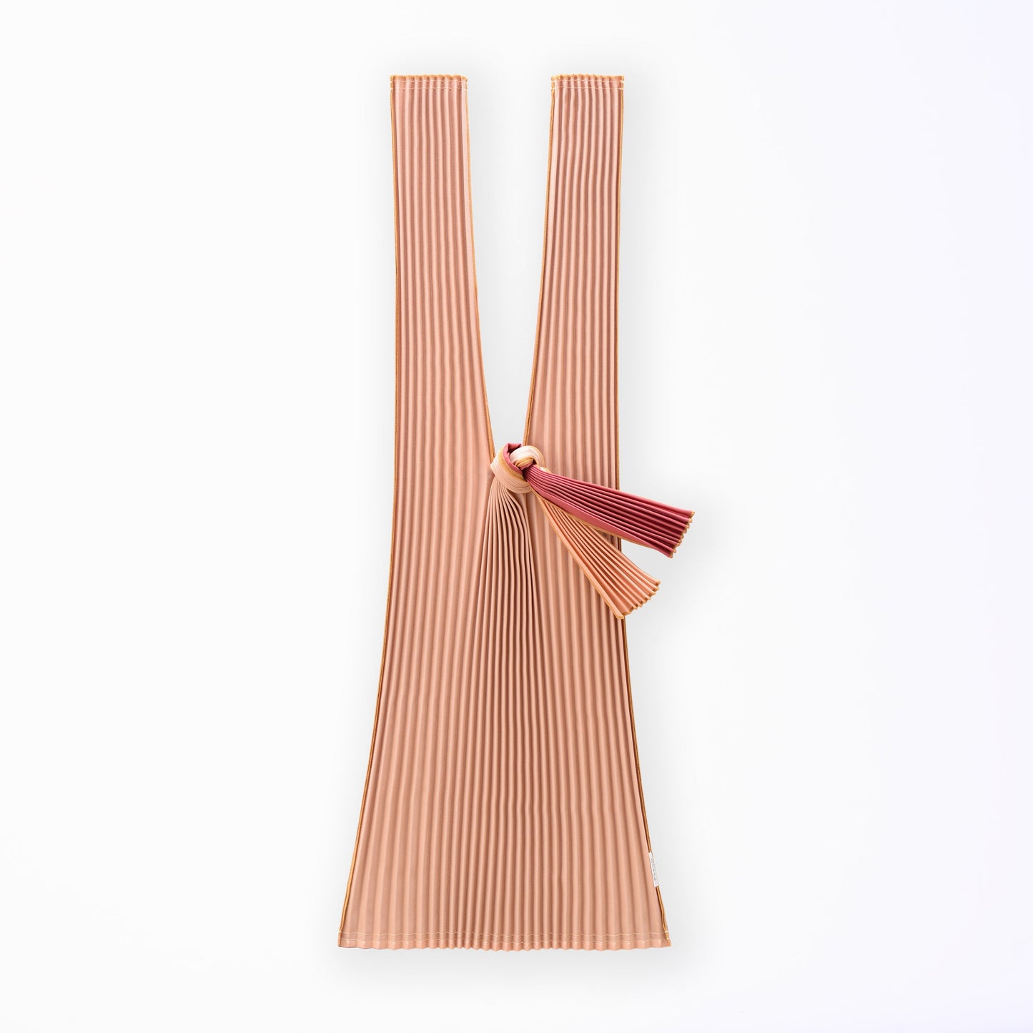 SAC PLISSÉ - BORDEAUX PINK BEIGE