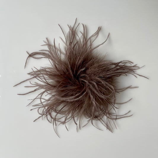 BROCHE EN PLUMES - EXQUISITE