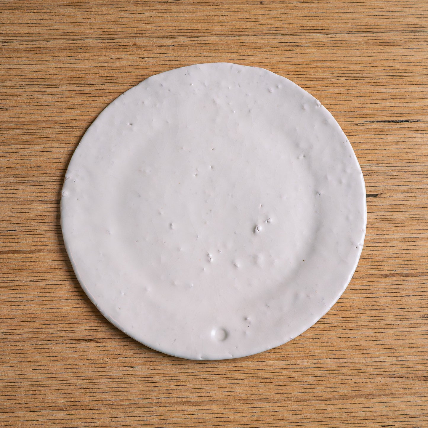 Grande assiette porcelaine & kaolin