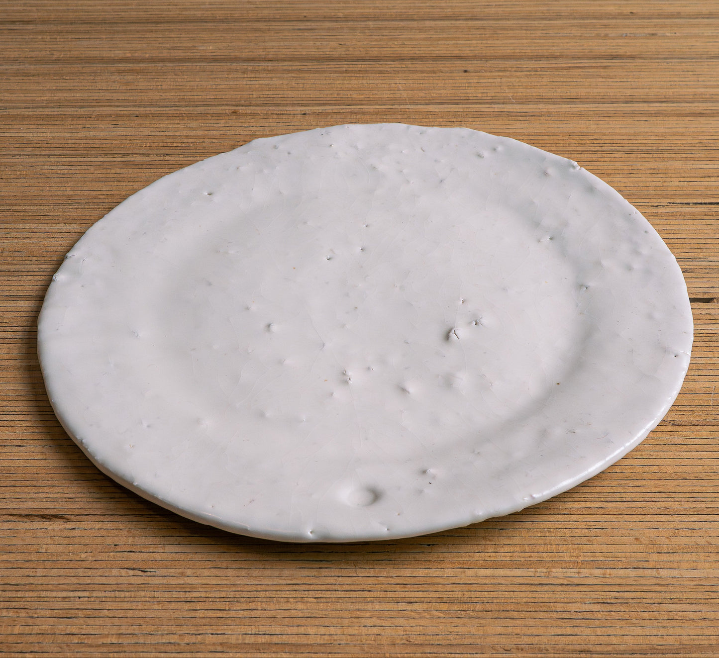 Grande assiette porcelaine & kaolin