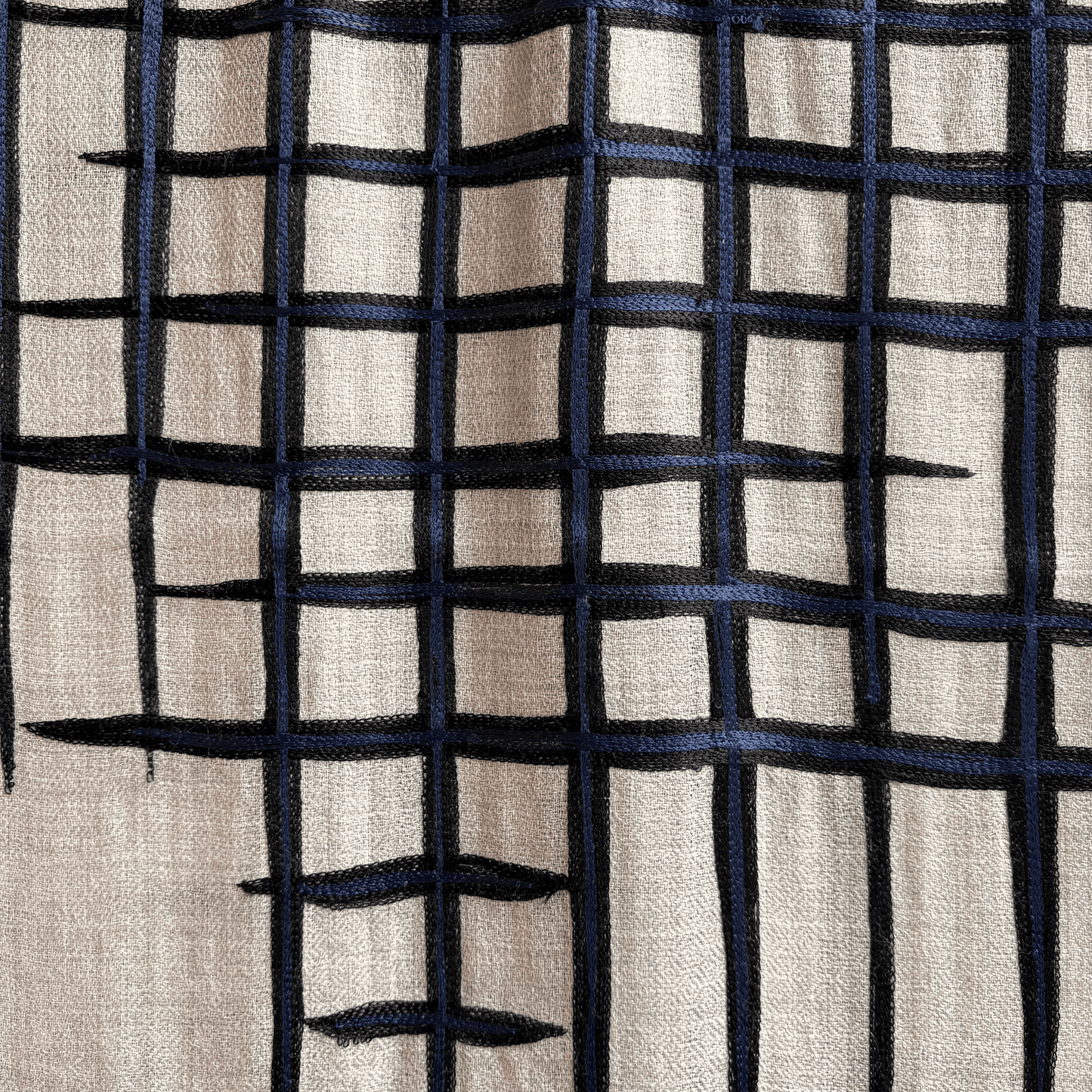 REPRISE - MERINO SCARF NAVY