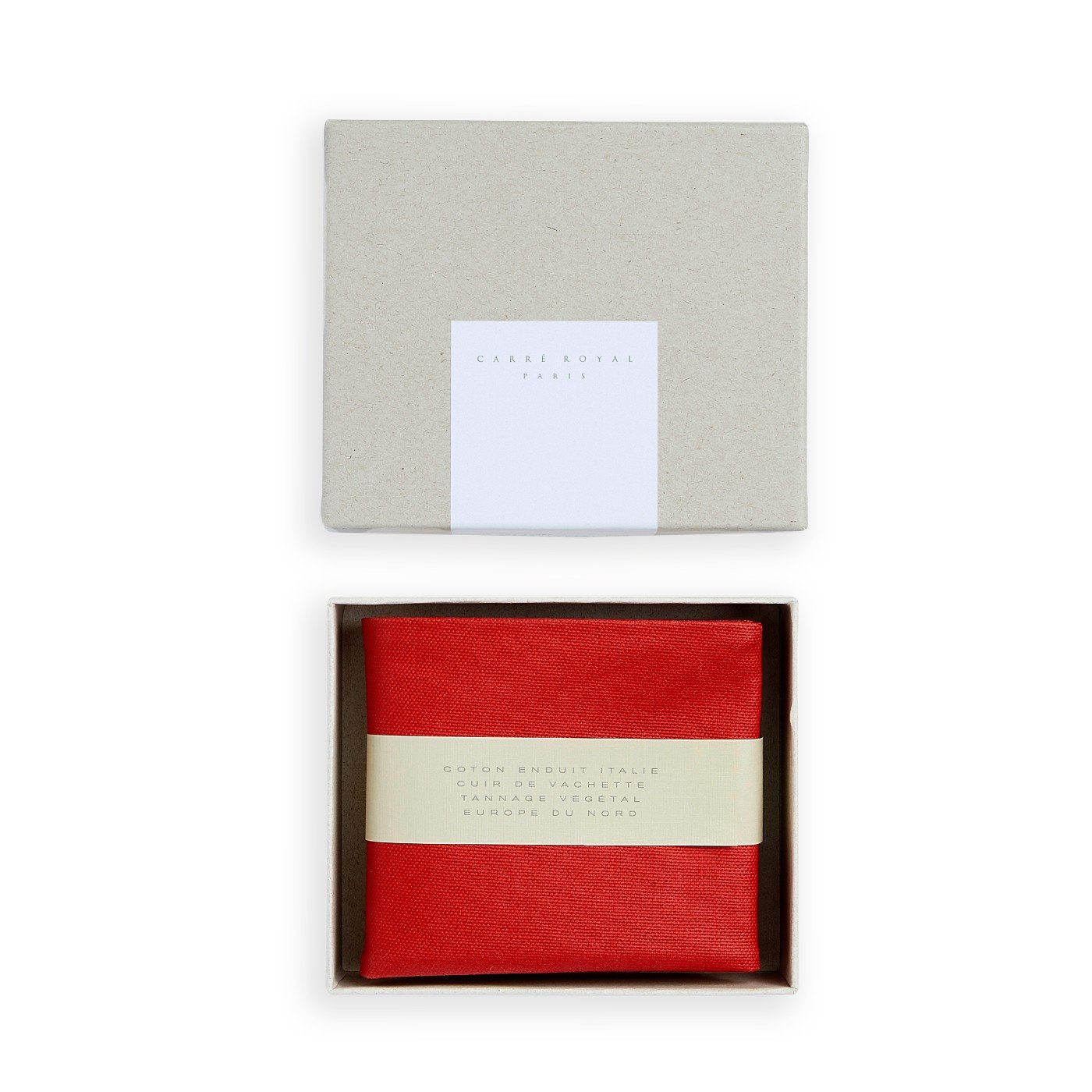 PORTEFEUILLE EN TOILE - Carré Royal