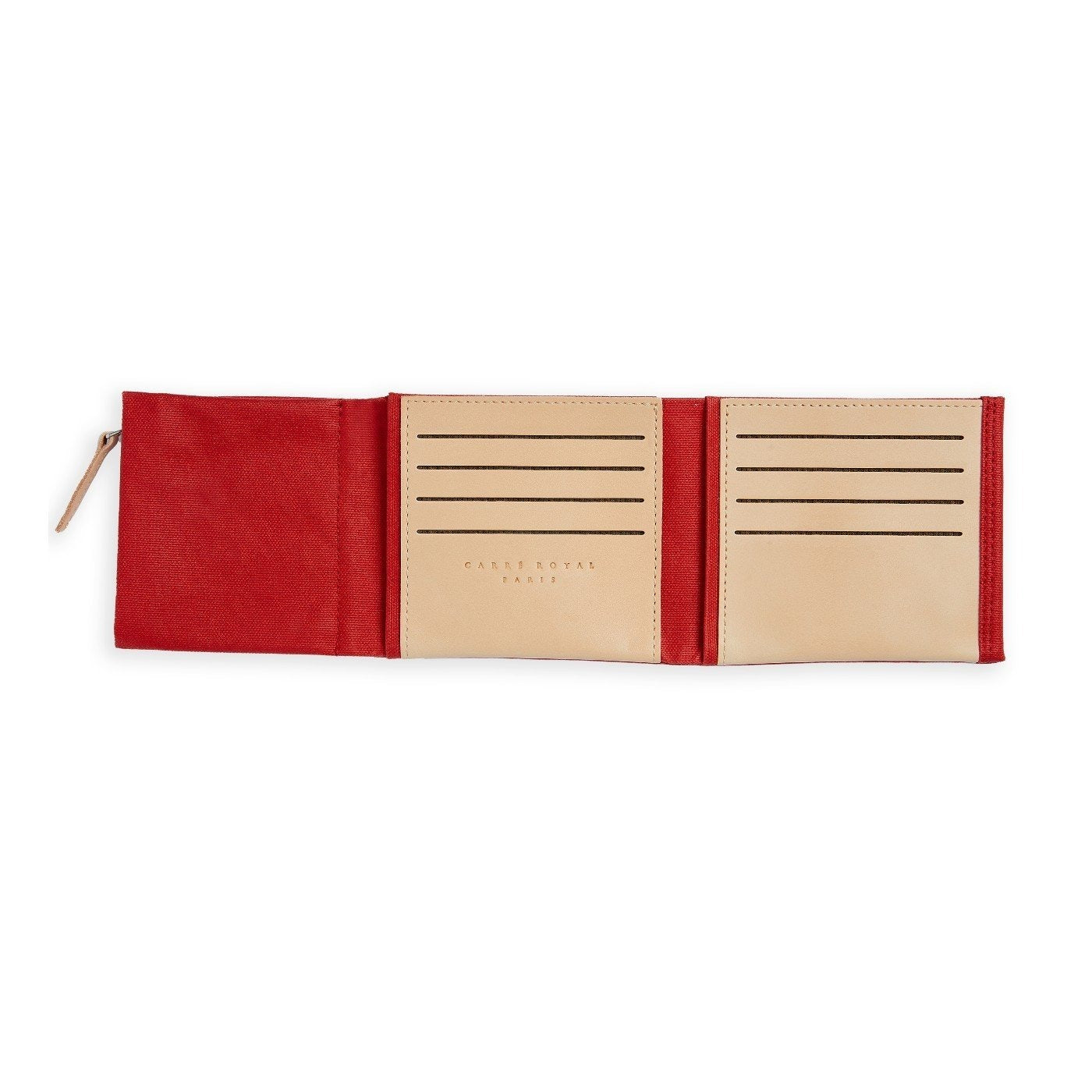 PORTEFEUILLE EN TOILE - Carré Royal