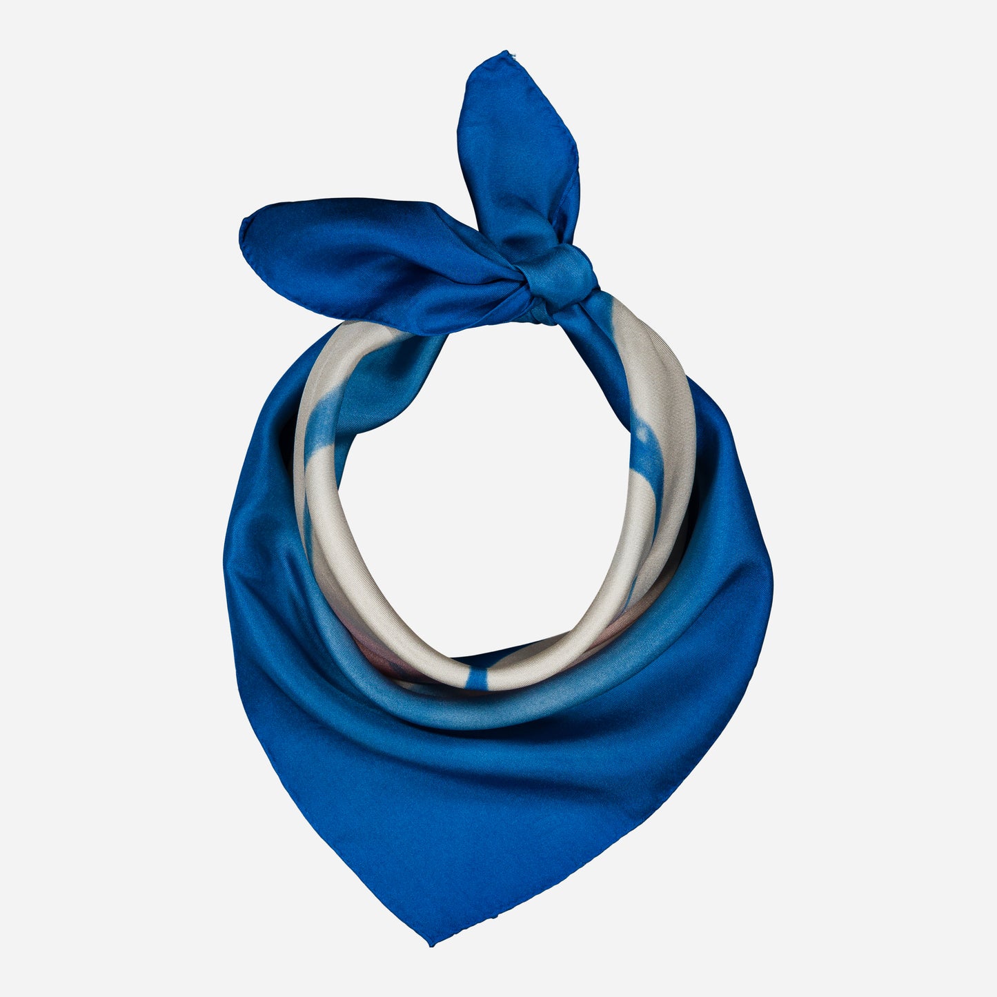 MARGUERITE - Silk Bandana BLUE 89 & PINK 216