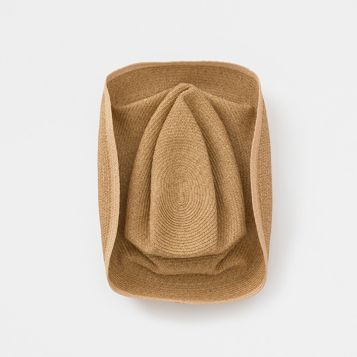 BOXED HAT - Mature ha. Mix Brown X Natural