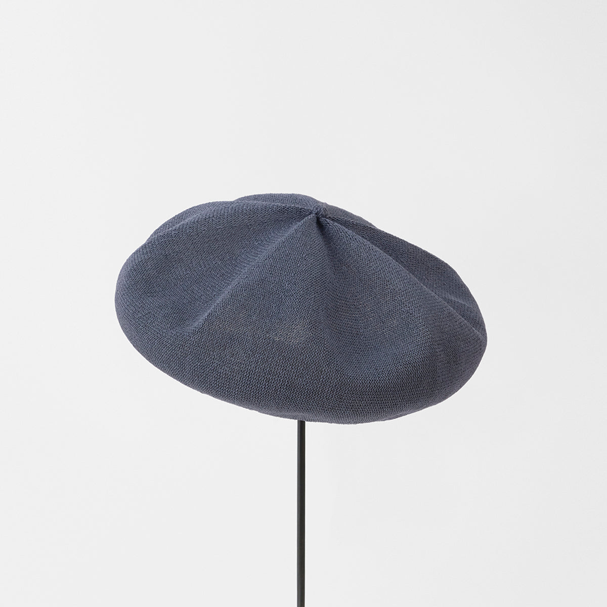 BERET TOP GATHER BIG - Mature ha. silk Grey