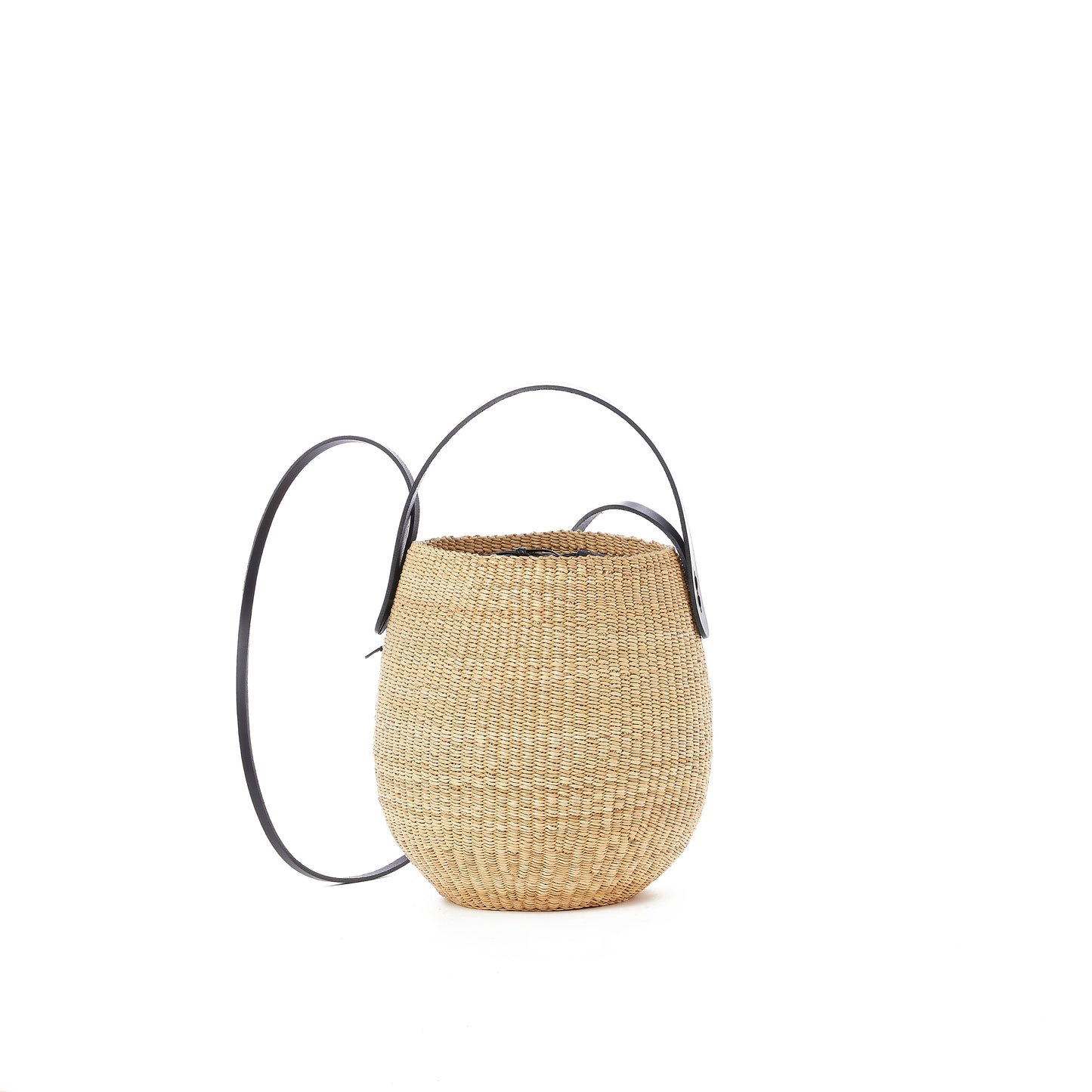 ORIANE NATURAL & BLACK - MUUN BLACK