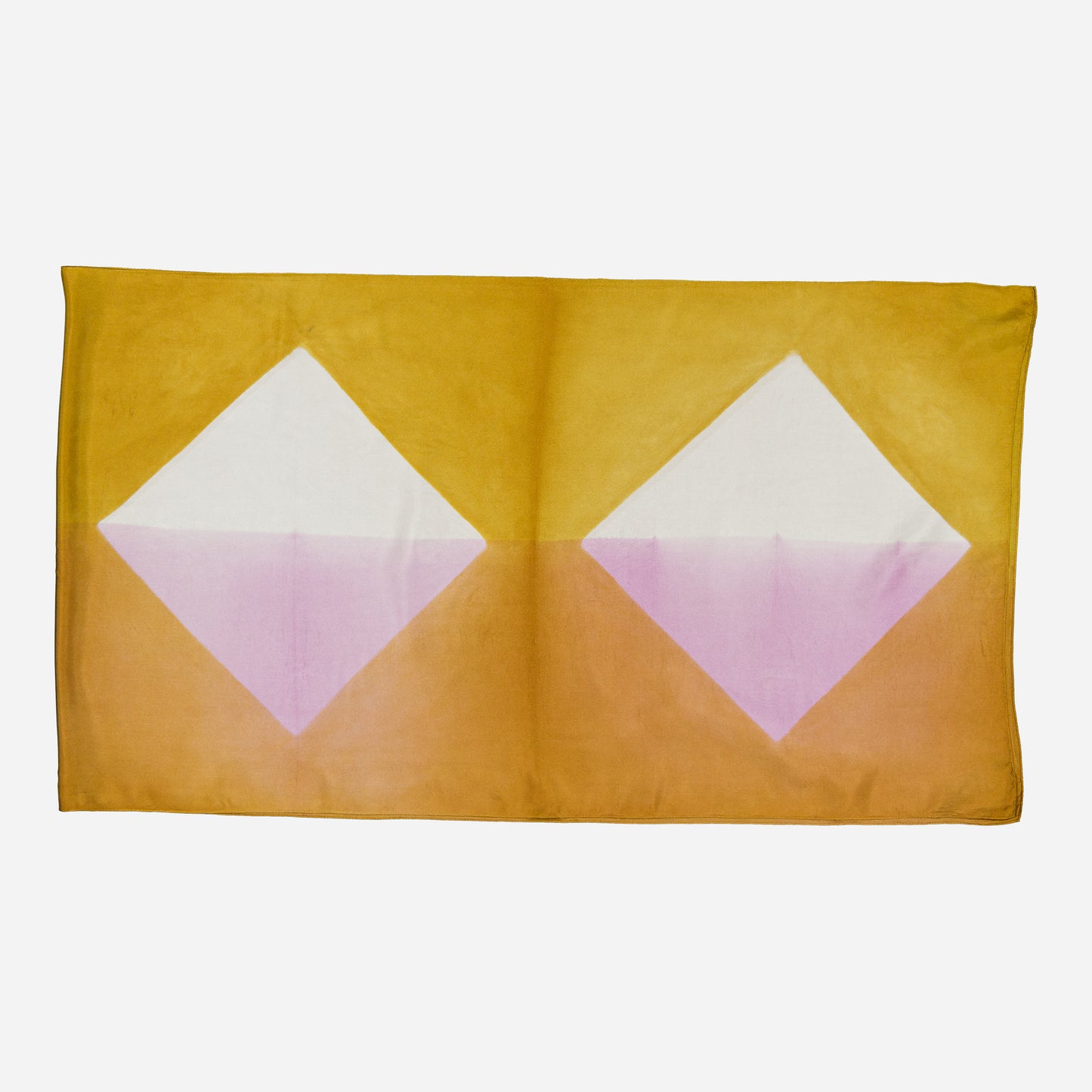 Origami - Silk Stole ANIS 223 & LILAC 37