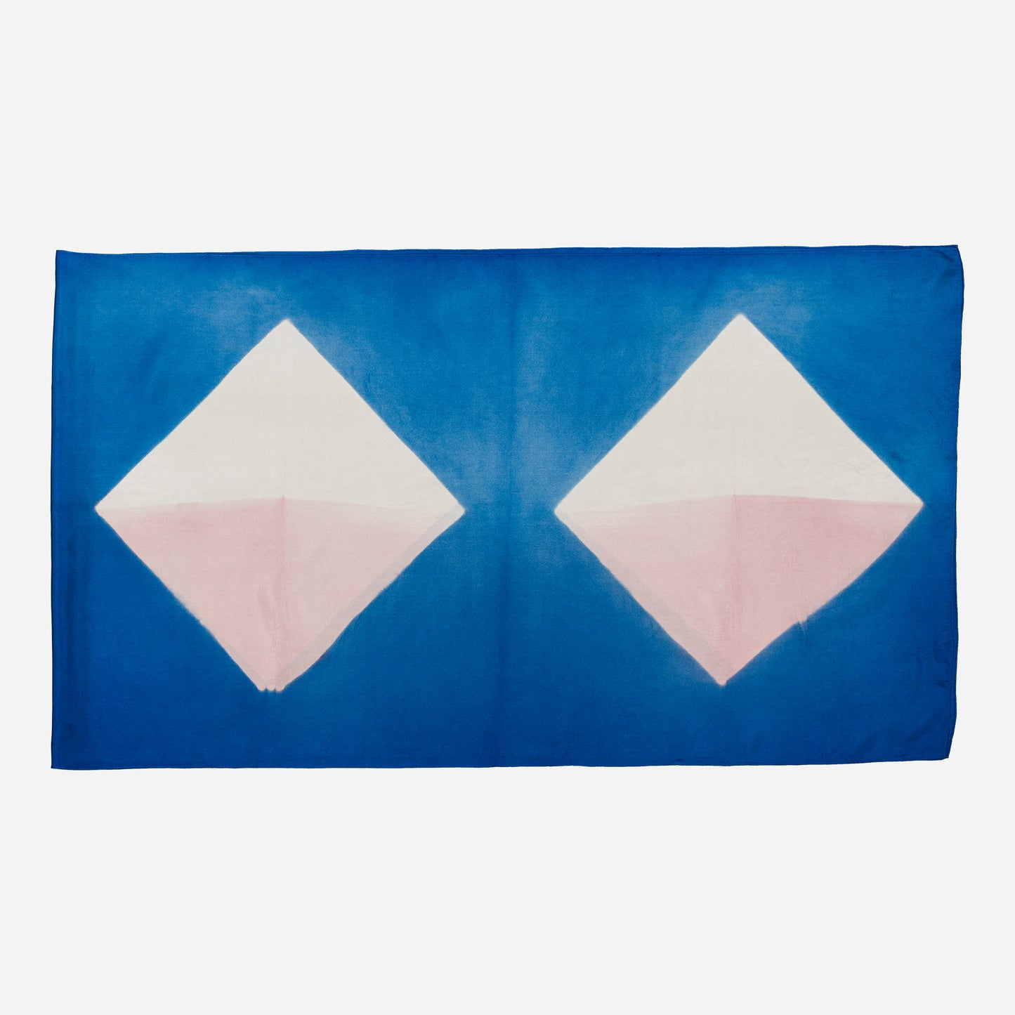 Origami - Silk Stole BLUE 89 & PINK 216