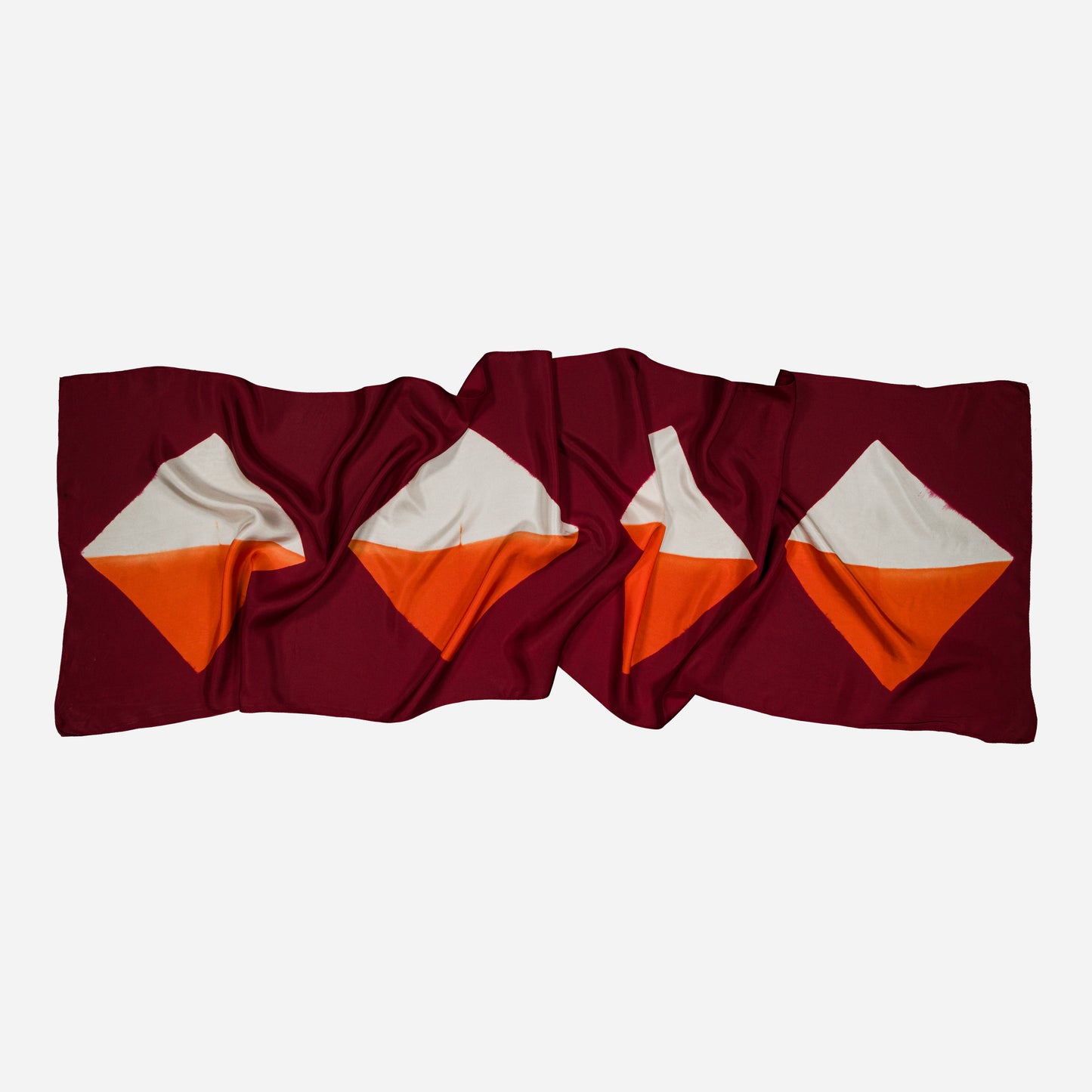 Origami - Silk Stole KYOTO RED 27 & CORAL 131