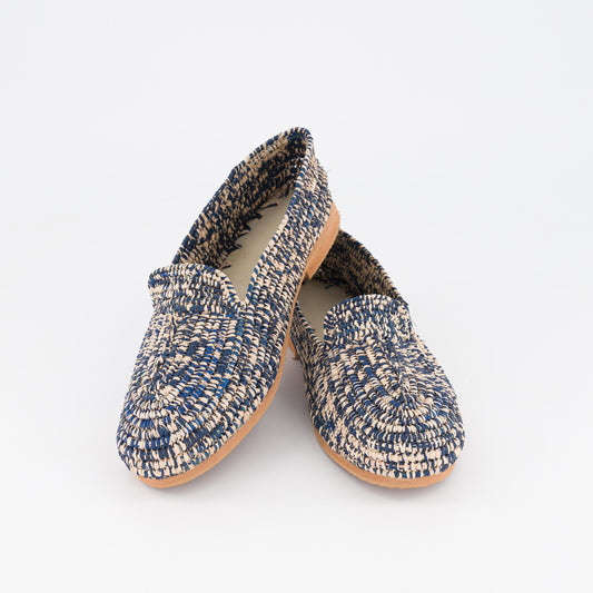 MOCASSINS EN RAPHIA