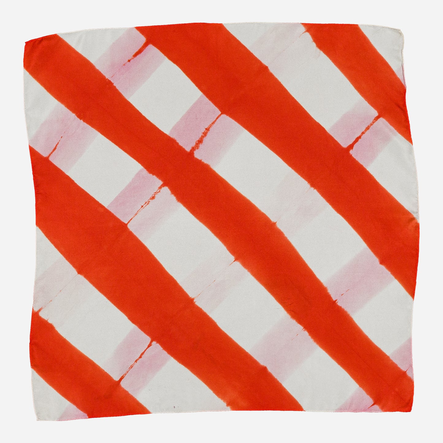 PIQUE-NIQUE - Silk bandana PINK & CORAL